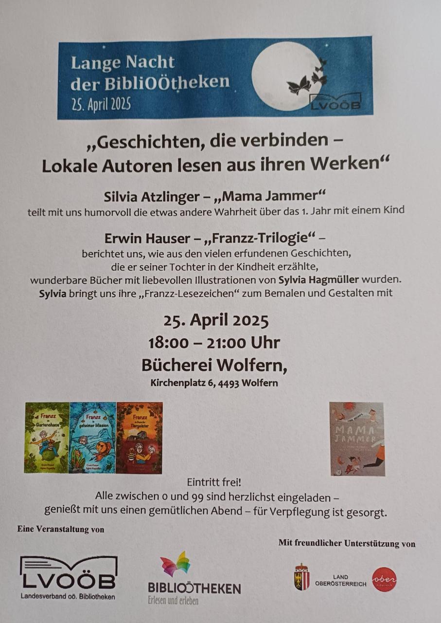 Plakat "Lange Nacht"